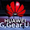 Mạng 5 G của Huawei được giới thiệu tại Diễn đàn Băng thông rộng Di động Toàn cầu ở Zurich, Thụy Sĩ, ngày 15/10/2019. (Nguồn: AFP/TTXVN) 
