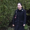 CFO Tập đoàn Huawei của Trung Quốc, Mạnh Vãn Châu, tới Tòa án Tối cao ở British Columbia, Canada để bắt đầu phiên tòa xem xét việc dẫn độ bà về Mỹ, ngày 20/1/2020. (Nguồn: AFP/TTXVN) 