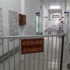 Khu vực cách ly bệnh nhân nhiễm virus Corona tại Bệnh viện Chợ Rẫy Thành phố Hồ Chí Minh. (Ảnh: Đinh Hằng/TTXVN) 