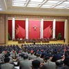 Toàn cảnh hội nghị toàn thể Ban Chấp hành Trung ương khóa 7 Đảng Lao động Triều Tiên ở Bình Nhưỡng ngày 30/12/2019. (Nguồn: Yonhap/TTXVN) 
