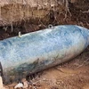 Điện Biên: Hủy nổ an toàn quả bom được phát hiện khi san ủi nền nhà