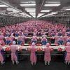 Công nhân làm việc tại một nhà xưởng ở Trung Quốc. (Nguồn: linkedin.com) 