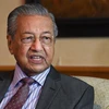 Thủ tướng tạm quyền Malaysia Mahathir Mohamad. (Nguồn: AFP/TTXVN) 