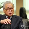 Cựu Thủ tướng Hàn Quốc Chung Won-shik phát biểu trong một buổi phỏng vấn hồi năm 2011. (Nguồn: Yonhap) 