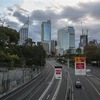 Cảnh vắng vẻ trên đường phố tại Sydney, Australia ngày 10/4/2020, trong bối cảnh dịch COVID-19 lan rộng. (Nguồn: THX/TTXVN) 