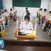 Học sinh tại một trường học ở Vũ Hán, tỉnh Hồ Bắc, Trung Quốc ngày 6/5/2020. (Nguồn: THX/TTXVN) 