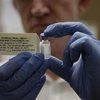 Vắcxin phòng COVID-19 do Viện Jenner của Đại học Oxford nghiên cứu bào chế. (Nguồn: Getty Images/TTXVN) 