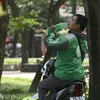 [Photo] Đợt nắng nóng gay gắt tại Hà Nội có thể sẽ kéo dài nhiều ngày