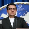 Người phát ngôn Bộ Ngoại giao Iran Abbas Mousavi tại cuộc họp báo ở Tehran. (Nguồn: IRNA/TTXVN) 