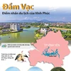 [Infographics] Đầm Vạc: Điểm nhấn du lịch của Vĩnh Phúc