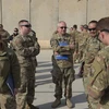 Binh sỹ Mỹ tại căn cứ không quân Kandahar, Afghanistan, ngày 23/1/2018. (Nguồn: AFP/TTXVN) 