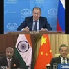 Ngoại trưởng Nga Sergei Lavrov đã tổ chức cuộc họp 3 bên với người đồng cấp Ấn Độ và Trung Quốc. (Nguồn: vnexplorer.net) 