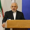 Ngoại trưởng Mohammad Javad Zarif phát biểu tại Tehran, Iran. (Nguồn: AFP/TTXVN) 