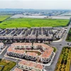 Khu nhà ở thương mại trong Khu công nghiệp và Đô thị VSIP Bắc Ninh đã hoàn thành, sẵn sàng đón các nhà đầu tư. (Ảnh: Danh Lam/TTXVN) 