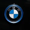 Biểu tượng của Tập đoàn sản xuất ôtô BMW tại Triển lãm ôtô ở Brussels, Bỉ, ngày 9/1/2020. (Nguồn: AFP/TTXVN) 