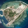 Đảo Phú Lâm thuộc quần đảo Hoàng Sa của Việt Nam bị Trung Quốc dùng vũ lực chiếm đóng và cải tạo bất hợp pháp. (Ảnh: Reuters) 