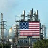 Cơ sở lọc dầu Wilmington của Mỹ ở Los Angeles, California, ngày 21/4/2020. (Nguồn: AFP/TTXVN) 