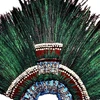 Bộ lông Moctezuma - chiếc mũ đội đầu của Moctezuma II. (Nguồn: DPA) 