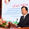 Phó Thủ tướng Trịnh Đình Dũng phát biểu tại buổi lễ. (Nguồn: baochinhphu.vn) 