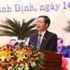 Ông Hồ Quốc Dũng được bầu làm Bí thư Tỉnh ủy Bình Định. (Nguồn: TTXVN) 