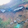Hiện trường một vụ sạt lở đất vùi lấp 11 người tại huyện Phước Sơn
