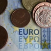 Đồng tiền euro tại Dortmund, miền tây nước Đức, ngày 27/1/2020. (Nguồn: AFP/TTXVN) 