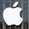 Biểu tượng Apple tại San Francisco, California, Mỹ. (Nguồn: AFP/TTXVN) 