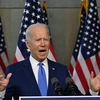Ông Joe Biden phát biểu tại Philadelphia, Pennsylvania, Mỹ, ngày 20/9/2020. (Nguồn: AFP/TTXVN) 