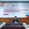 Ông Lê Hoàng Tài, Phó Cục trưởng Cục Xúc tiến thương mại, phát biểu tại hội nghị. (Nguồn: Bộ Công Thương) 