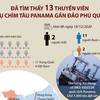 [Infographics] Đã tìm thấy 13 thuyền viên trong vụ chìm tàu Panama