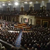 Toàn cảnh một phiên họp của Quốc hội Mỹ tại Washington, DC. (Nguồn: AFP/TTXVN) 