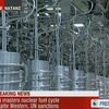 Các máy ly tâm tại nhà máy hạt nhân Natanz, cách thủ đô Tehran, Iran 270km về phía Nam. (Nguồn: AFP/TTXVN) 