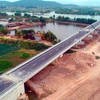 Cầu Triều nối thị xã Đông Triều, tỉnh Quảng Ninh với thị xã Kinh Môn, tỉnh Hải Dương. (Ảnh: Mạnh Tú/TTXVN) 