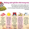 [Infographics] 7 cách giữ ấm nhà trong mùa Đông giá lạnh