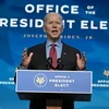 Tổng thống đắc cử Mỹ Joe Biden phát biểu tại Wilmington, Delaware, ngày 8/1/2021. (Nguồn: AFP/TTXVN) 