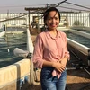 Nguyễn Thị Thanh Thanh Dung đang học tiến sỹ chuyên ngành sinh thái vi sinh tại Israel. (Nguồn: Báo Tin tức) 