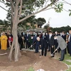 Tổng Bí thư, Chủ tịch nước dâng hương, trồng cây tại Hoàng thành