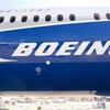 Biểu tượng tập đoàn Boeing. (Nguồn: AFP/TTXVN) 
