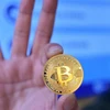 Đồng tiền điện tử bitcoin. (Nguồn: AFP/TTXVN) 