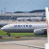 Máy bay Boeing 777 của hãng hàng không United Airlines. (Nguồn: AFP/TTXVN) 