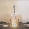 Vệ tinh này được phóng lên bằng tên lửa đẩy của Nga từ sân bay vũ trụ Baikonur ở Kazakhstan. (Nguồn: nikkei.com) 