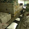 Chuẩn bị nguồn hàng gạo xuất khẩu tại Công ty Lương thực sông Hậu (Tổng công ty Lương thực miền Nam). (Nguồn: TTXVN) 