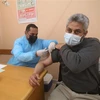 Tiêm vaccine phòng COVID-19 cho người dân tại Dải Gaza, ngày 3/3/2021. (Nguồn: THX/TTXVN) 