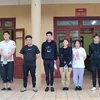 10 công dân Trung Quốc nhập cảnh trái phép bị bắt giữ. (Nguồn: TTXVN phát) 
