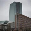 Trụ sở Ngân hàng Trung ương châu Âu (ECB) tại Frankfurt am Main, Đức ngày 12/3/2020. (Nguồn: AFP/TTXVN) 