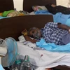 Bệnh nhân mắc COVID-19 điều trị tại bệnh viện ở Chennai, Ấn Độ, ngày 13/5/2021. (Nguồn: THX/TTXVN) 