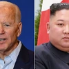 Tổng thống Mỹ Joe Biden và lãnh đạo Triều Tiên Kim Jong-un. (Nguồn: AFP) 