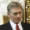 Người phát ngôn của Tổng thống Nga, ông Dmitry Peskov, tại một cuộc họp ở Moskva. (Nguồn: AFP/TTXVN) 