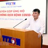 Tổng Giám đốc TTXVN Nguyễn Đức Lợi phát biểu. (Ảnh: Phạm Kiên/TTXVN) 