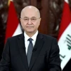 Tổng thống Iraq Barham Salih. (Nguồn: Reuters) 